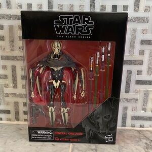 Hasbro Star Wars General Grievous Action Figure - Black, Red, Gray